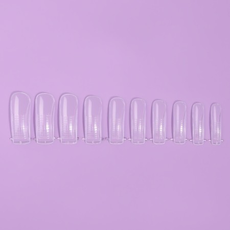 The upper forms for building in a container, 100 pcs, the color is transparent-1