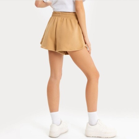 Women's shorts, beige color, size 48-1