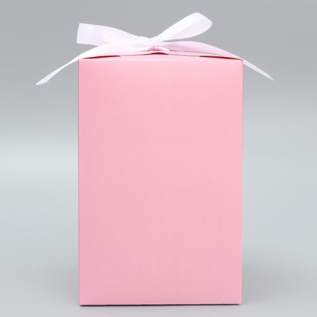 Gift folding box, packaging, "pink", 12 x 18 x 12 cm-3