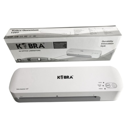 Laminator Kobra Queenlam 125 T A4 (75-125MKM) 42cm/min (2) Hol. Lama. Lam. Photo reverse-2