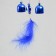 Wind music metal from the evil eye "Ganesha" 2 bells 40x8x2.5 cm