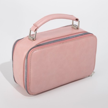 Cross-Body bag, pink color-1