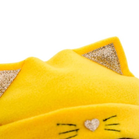 Soft toy "owl Sonya", in a hat of a kitten, 20 cm-5