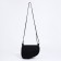 Women's bag made of artificial leather, 20x16x8.5 cm, black color
