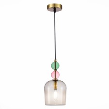 STL LUCE Sus. SL2000.223.01. GEA. 1x40 W, E14, 16.5x16.5x32.5 cm, golden color