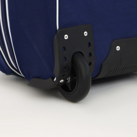 Small 20 "Small" with a bag, a lightning department, an outer pocket, blue color-7