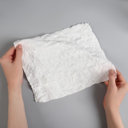 Pressed napkins in tablets, universal, 20 pcs, 21 × 15 cm, white color-4