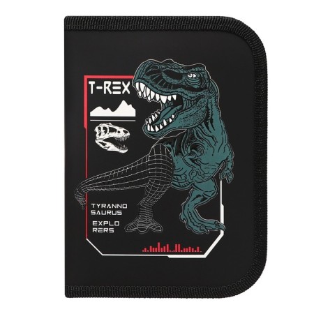 Penal 1 section, 130 x 190 x 27 mm, PKK 04-12 "Cyber ​​Dino", laminated cardboard, (voluminous 3D-risun with metallic effect)-1