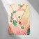 Pens "Japan" fish, red color in pink gold, 54 cm