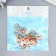 Decor for creativity plastic buckle "Flower and bend" 1.9x6 cm