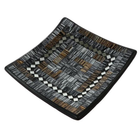 Decorative plate "Vardine" ceramics 20x20x5 cm-3