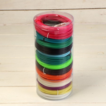 Set in a 3D tube 3D handle with a pink display + ABS ABS 15 colors, 10 meters-10