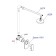 The shower system wasserkraft a12028, built-in, tropical shower, brass/ABS plate, chrome 101201