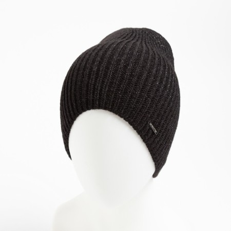 Female hat, black color, size 56-58