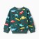 Set for a boy (sweatshirt, trousers), emerald color, height 92 cm