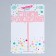Topper "Happy Birthday!", Pink color