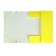 A4, 500 μm elastic band, calligrata "neon", spine 30 mm, neon, yellow