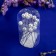 Hair hairpin "Pearl" 0.6 cm, silver