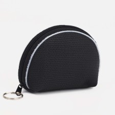 Women's wallet with lightning, black color