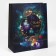 Laminated vertical "New Year's Night", XL 40 x 49 x 19 cm, New Year