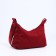 Love bag with a zipper, red color