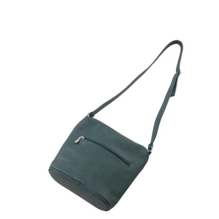 B2394 Cross-Bodi bag, lightning department, green color 24x22x10cm-2