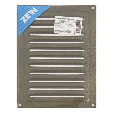Ventilation grate Zein luxury RM1724Z, 170 x 240 mm, with a grid, metal, gold-7