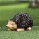 Garden figure "Hedgehog is heating" 18x10x10cm ////