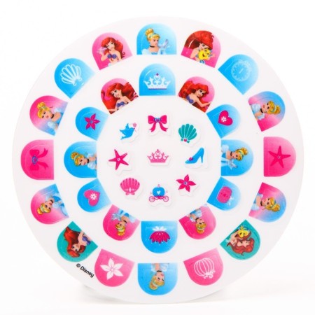 Manicure set. Nail stickers, princesses-1