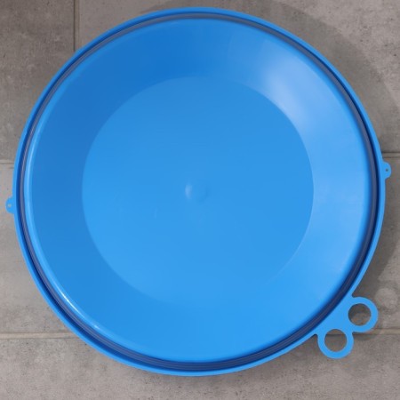 A bucket with a sealed lid, 20 l, white color-7