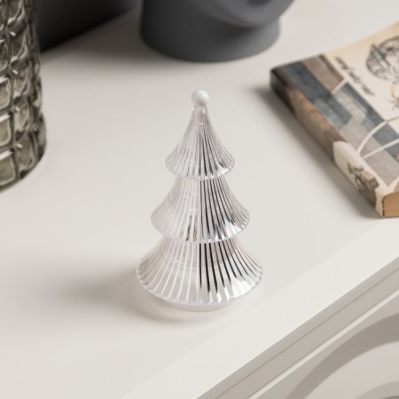 Figure Light "Christmas tree" 14x8 cm, from batteries 3XAG13 (included), glow warm white-1