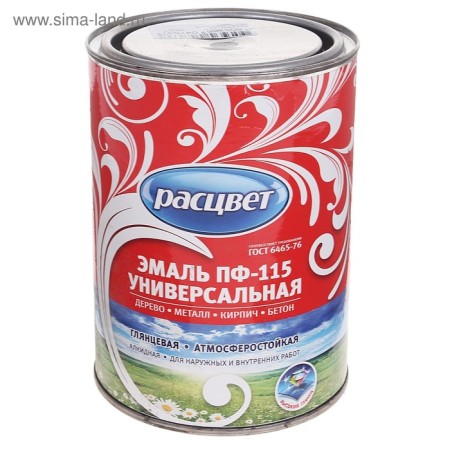 Enamel PF-115 dark green 0.9 kg