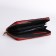 Women's wallet with lightning, red color
