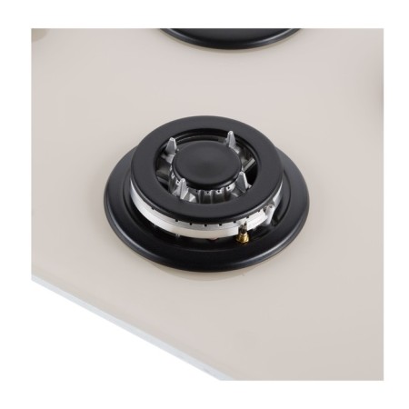 Hlect surface Maunfeld EGHG.43.33cbg.r/G, gas, 3 burners, beige-2