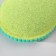 Body sponge with a massage layer, color mix