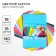 Cardboard tinted, A3, 18 sheets, 18 colors, moped, bilateral, in a bag, 140 g/m², cold heart