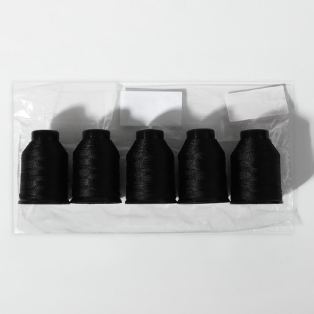 Shoe threads, 130l, 170 m, black color-3