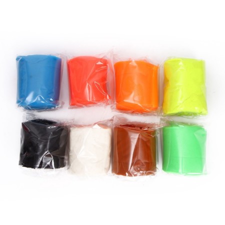 Modeling dough, 8 colors, 50 gr.-4
