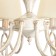 Jema chandelier 8x40W E14 Patinated gold 68x68x65 cm Bayerlux