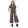 Female suit, size 50, brown color