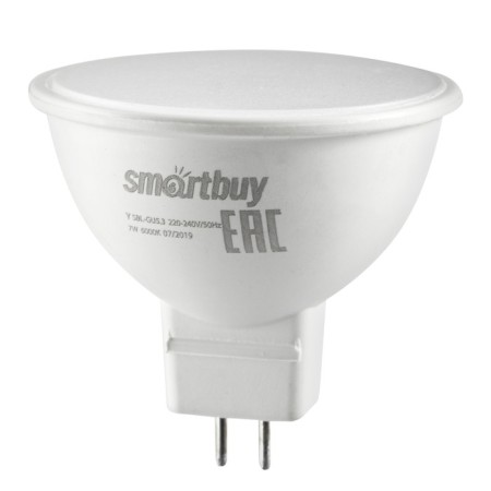 Smartbuy, GU5.3, 7 W, 6000 K, cold white light lamp-6