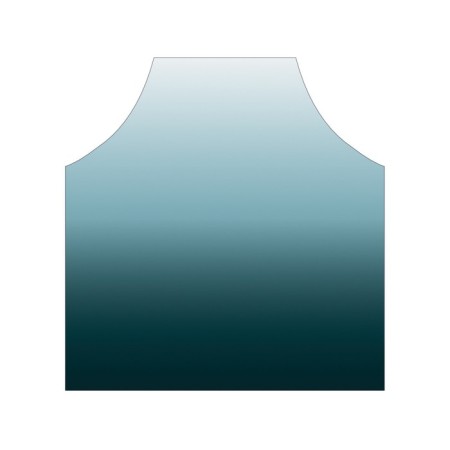 Apron kitchen with a photo print “The surface with a gradient”, adjustable, size OS-2
