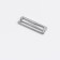 Strap hook, metal, 25 mm, 20 pcs, silver color
