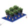 Electric heating rug for seedlings, 75 × 50 × 1.5 cm, color mix
