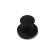 Handle button Cappio RK148, D = 24 mm, black color
