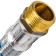 Water eyeliner Stout SHF-0166-252525, 1 "X1", external/int. thread, corner, 60 cm, steel