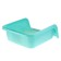 Tuel for dogs with high sides and a removable mesh 42x41x16 cm, green