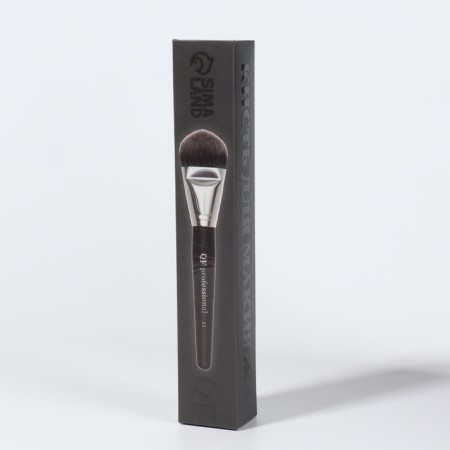 Premium makeup brush, 16.5 cm, black color-3