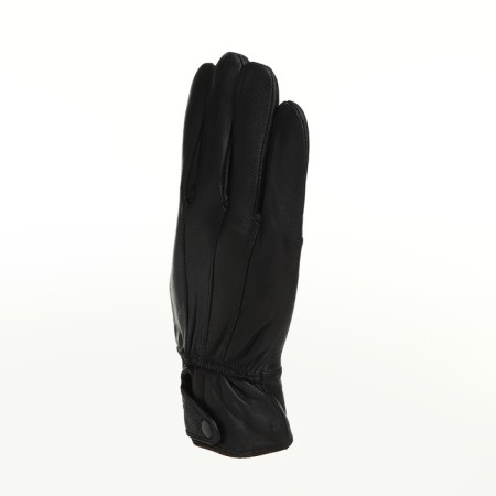 Male gloves, size XL, with insulation, black color-1