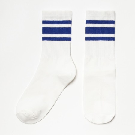 Minaku socks white/blue color, rr 36-41 (23-27 cm)